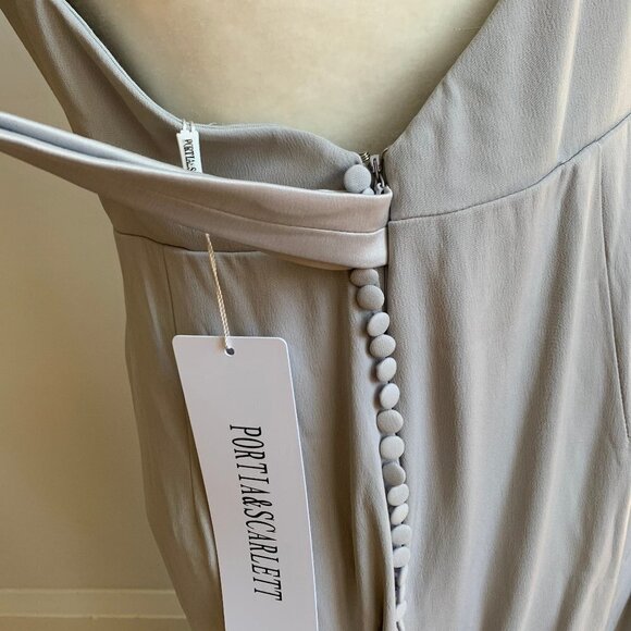 PORTIA and Scarlett Sophie Gown XXL Gray Dress - Picture 7 of 13